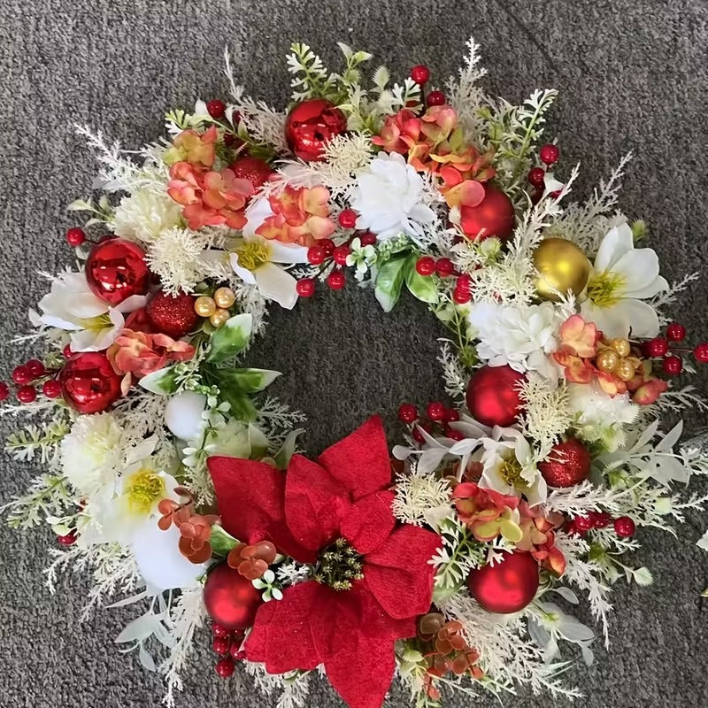 Holiday Wreath for Door Mount-3