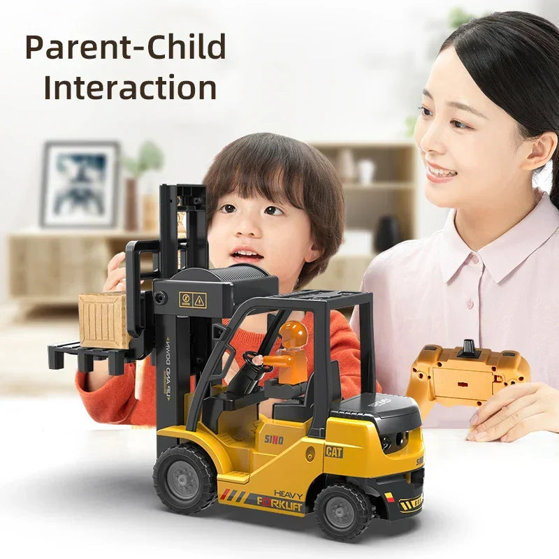 2.4Ghz Rc Forklift Truck Engineering Vehicle For Kids-1