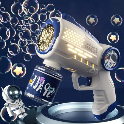 Astronaut Bubble Machine Gun With Lights For Kids-2