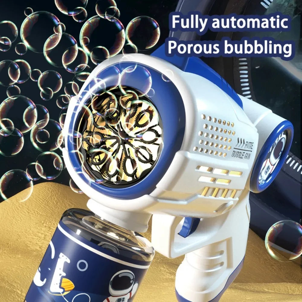 Astronaut Bubble Machine Gun With Lights For Kids-1