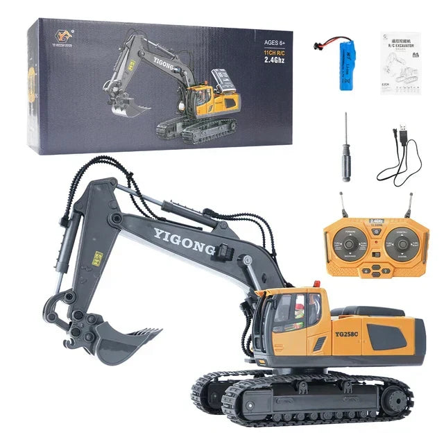 2.4G Remote Control Excavator Truck-4