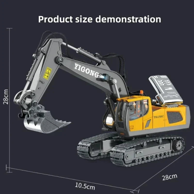 2.4G Remote Control Excavator Truck-1