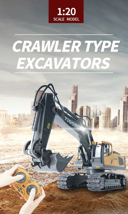 2.4G Remote Control Excavator Truck-2