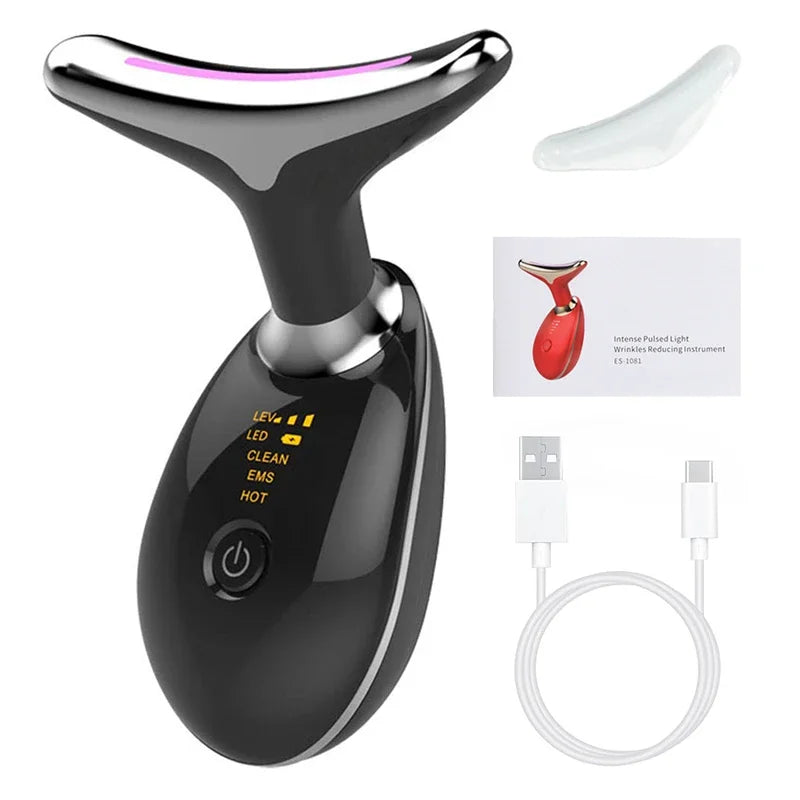 LED-Nackenmassagegerät und Gesichtslifting-Gerät