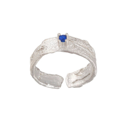 Sterling Silver Minimalist Handmade Nature Jewelry. ring for women. Bark Branch ring, Jewelry from Mother Nature Jewelry.-0