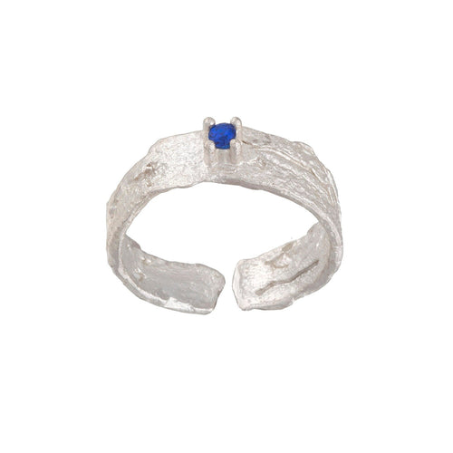 Sterling Silver Minimalist Handmade Nature Jewelry. ring for women. Bark Branch ring, Jewelry from Mother Nature Jewelry.-0