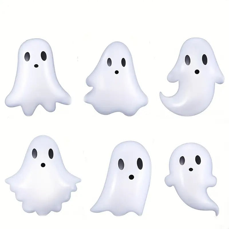 Halloween Inflatable Ghost Party Decorations (6pcs)-0