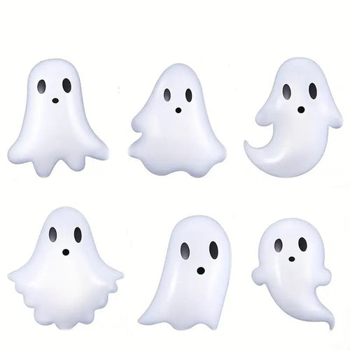 Halloween Inflatable Ghost Party Decorations (6pcs)-0